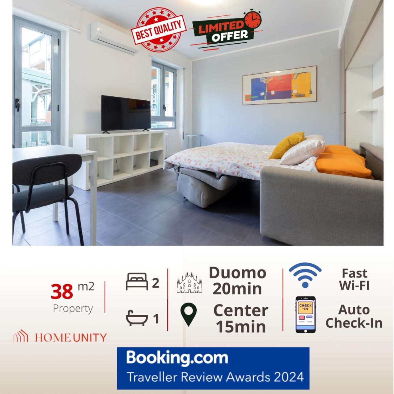 20Mins From Duomo - Renovated Apt Near City Center Leilighet Milano Eksteriør bilde